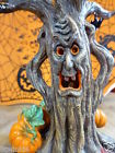 Lit Spooky Tree Village